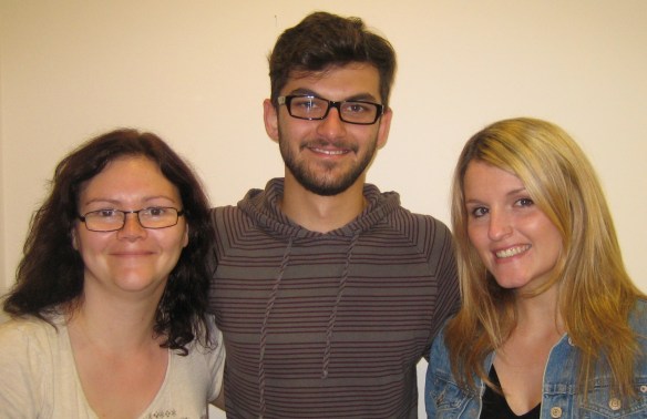 Tracey Binnie, Dushko Stanoeski, Cheryl Cairns