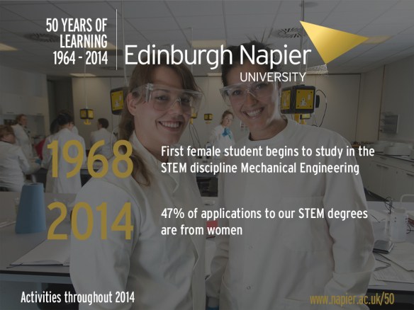 Edinburgh Npaier Athena SWAN screensaver