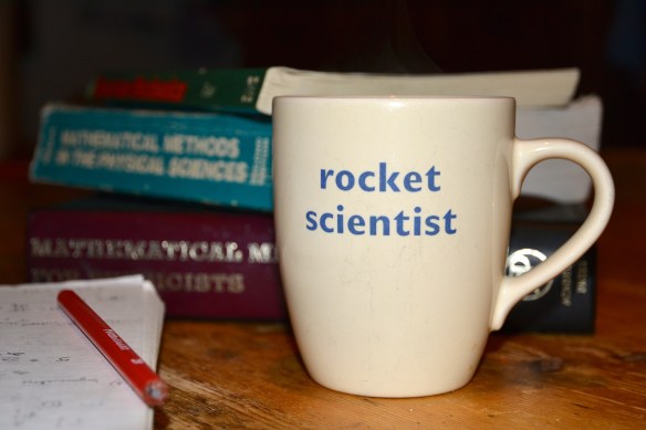 Rocket scientist mug