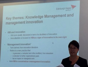 Louise Rasmussen presents at i3