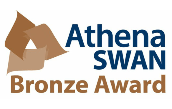 Athena SWAN bronze award logo