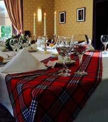 Dinner table Siegfried Room