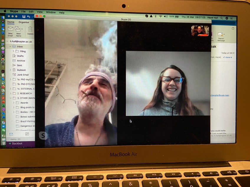 Coffee break with Bruce Ryan and Rachel Salzano