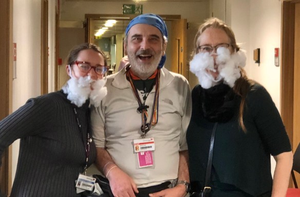 Rachel Salzano, Bruce Ryan, Hazel Hall