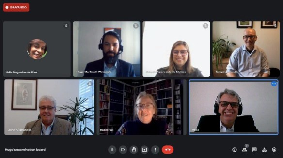 Hugo Watanuki PhD examination board