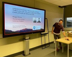 Dr Morgan Harvey presentation Edinburgh Napier University