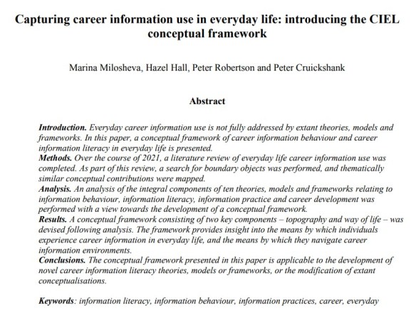 Milosheva Hall Cruickshank Robertson ciel conceptual framework abstract