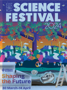 Edinburgh Science Festival 2024 brochure cover