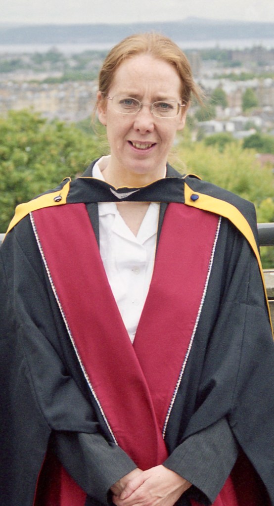 PhD graduation Hazel Hall 2004