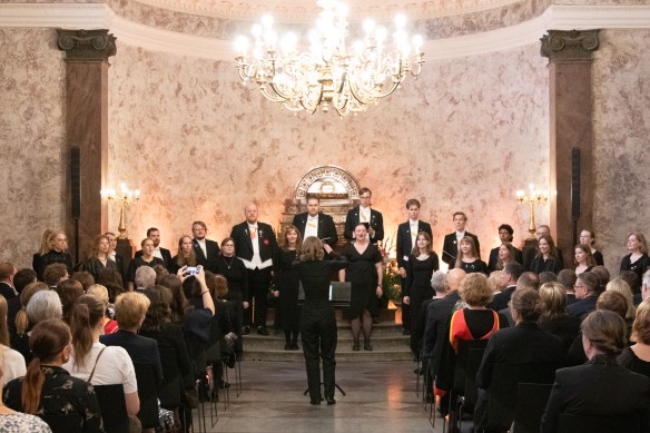 Gunilla, Widén, Rector, inauguration, Åbo Akademi, choir